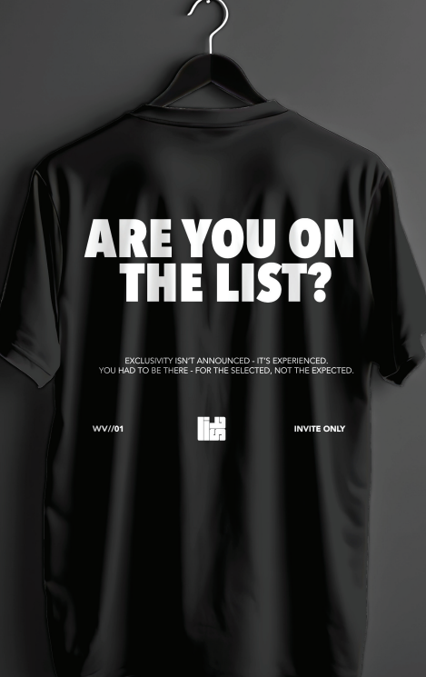 Are You On The List? - WV//01